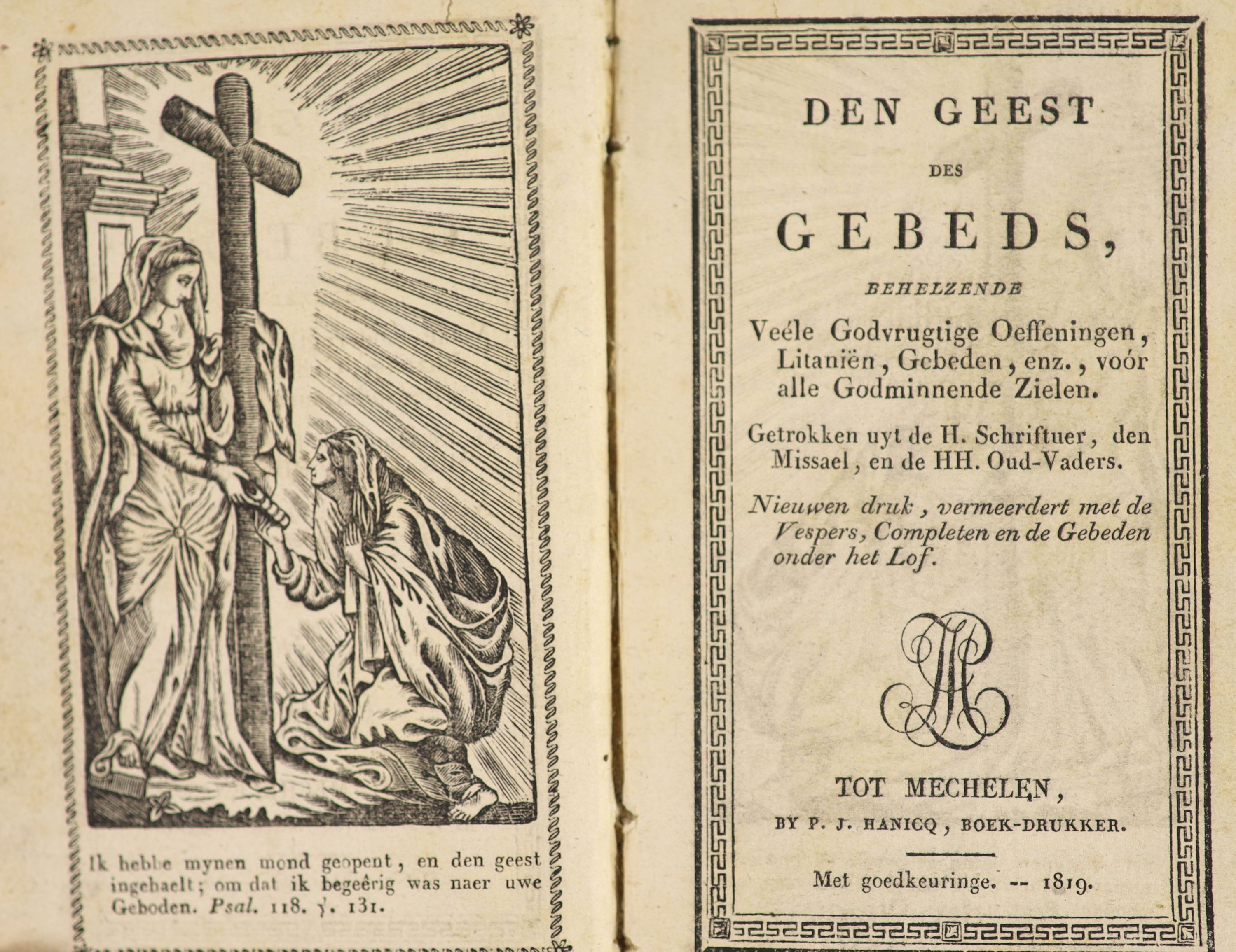 [Dutch Prayer Book] Den Geest des Gebends ...
